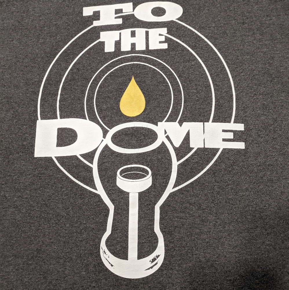 BHO t-shirt "to the dome" pun size XL